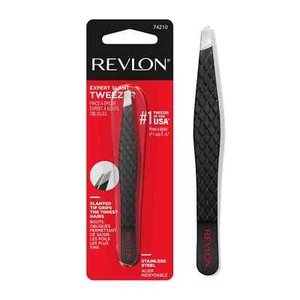Revlon Expert Slant Tweezer tip, Made With Stainless Steel, 1 count - Picture 1 of 3