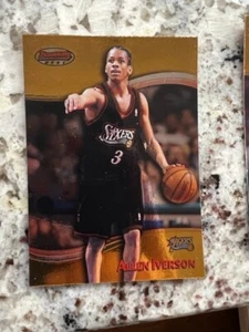 1998-99 Bowman's Best Card Philadelphia 76ers ALLEN IVERSON #10 - Bild 1 von 1