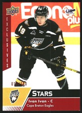 2022-23 Upper Deck CHL Exclusives #302 Ivan Ivan /100 