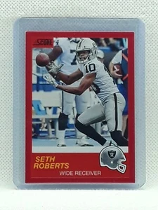 Seth Roberts 2019 Score Football - RED #40 - Las Vegas Raiders - Picture 1 of 2