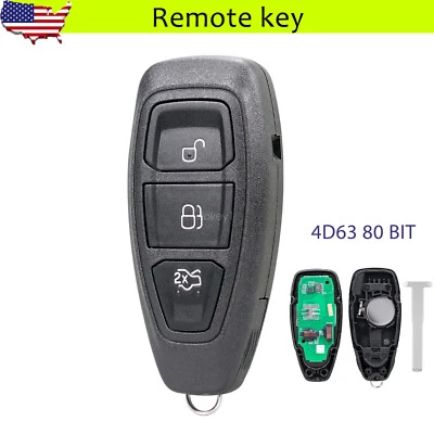 Mando a distancia inteligente para Ford Fiesta Focus C-Max 2011-2019 KR55WK48801 Foto 1 de 4