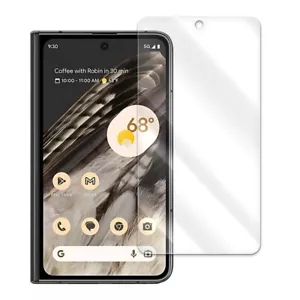 Anti-Bubble Clear Outer Tempered Glass Screen Protector fit Google Pixel Fold 5G - Picture 1 of 1