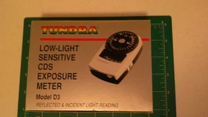 TUNDRA Low-Light Sensitive CDS Exposure Meter Model D3 - Picture 1 of 8