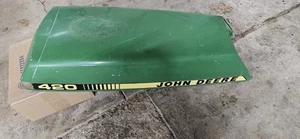 John Deere Hood Fits 420 And 430 Mowers In Good used Condition. - Picture 1 of 8