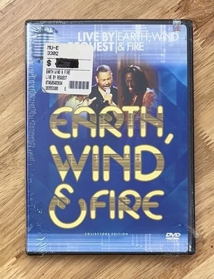 Live By Request Earth Wind And & Fire DVD Concert Video VTG Brand New Sealed OOP - Image 1 of 3