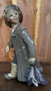 Figura China Joven Pescador Real Copenhagen Dahl Jensen Porcelana Perfecta Rara - Imagen 1 de 9