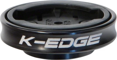 K-EDGE Gravity Cap Stem Mount for Garmin Edge & Forerunner, Anodized Aluminum - Image 1 of 2