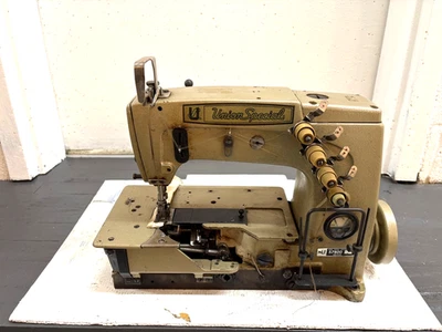 MÁQUINA DE COSER INDUSTRIAL UNION SPECIAL 57800 3 AGUJAS 1/4 PUNTO INFERIOR Foto 1 de 4