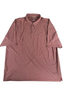 Cutter & Buck Polo Shirt Mens XL DryTec 50 UPF Golf Performance Striped CB - Picture 1 of 7