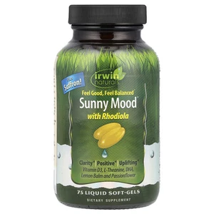 Sunny Mood® with Rhodiola, 75 Liquid Soft-Gels - Picture 1 of 2