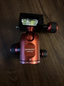 Promaster Professional Tripod Head with Quick Release Plate With Level - Picture 1 of 4