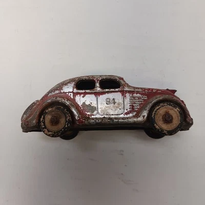 Coche fundido a presión Streamline sedán vintage fabricante desconocido rojo 84 Foto 1 de 4