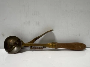 Antiker Nr. 3 Indestructo Metall & Holz Eisportionierer - Länge 10 Zoll - Bild 1 von 13
