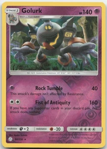 Golurk 90/236 Holograma Inverso SM - Tarjeta Pokémon Eclipse Cósmico Casi Nueva - Imagen 1 de 1