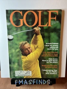 V3 1978 ARNOLD PALMER June GOLF Magazine US OPEN PREVIEW - Picture 1 of 1