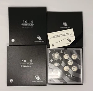 2014 US Mint Limited Edition Silver Proof Set - Picture 1 of 3