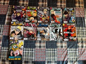 Shonen Jump Manga Lot 2011-2013 Issues w 6 Issues Having Cards - Picture 1 of 4
