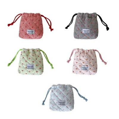Polyester Cotton Blend Drawstring Pouch Carry Solution For Daily Use - Image 1 of 4
