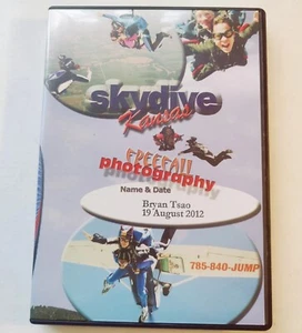 Skydiving Memories DVD 2012 Skydive Kansas Freefall Photography Brian Tsao - Picture 1 of 5