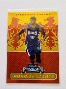 2014-15 Panini Excalibur Crusade Red #10 DeMarcus Cousins /99 Kings SP