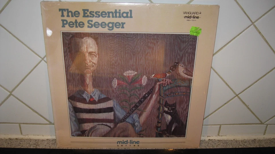 THE ESSENTIAL PETE SEEGER VANGUARD 1984 LP SEALED!! EARLY RECORDINGS VINYL MINT - Image 1 of 1