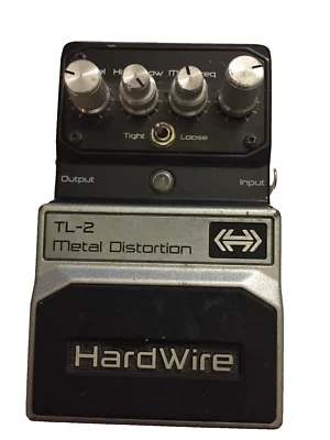 Digitech TL-2 Hardwire Metal Distortion High Gain Guitar Effect Pedal - Image 1 of 4