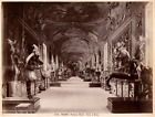 Italie, Torino, Palazzo Reale, Sala d&amp;#039;Armi  Vintage albumen print.  Tirag