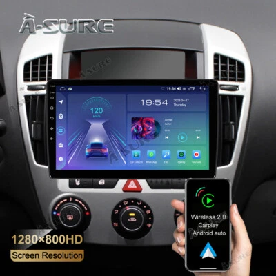 CarPlay 9" Autoradio 2GB+32GB Android 14 GPS Navi für Kia Ceed ED 2006-2009 - Bild 1 von 4