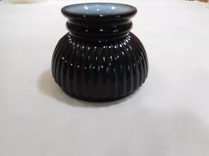 Antiker grün gefasster Glas Miniatur Schirm Regenschirm gerippt Bodenkanten #3208 - Bild 1 von 5