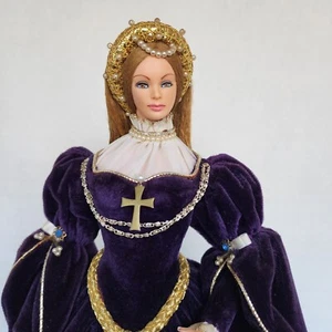 "Muñeca histórica 16"" Inés de Aragón o PRINCESA CAROLINE SIGLO MARIN CHICLANA - Imagen 1 de 22