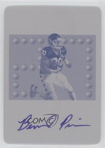 2012 Ultimate Leaf Draft TD Countdown 1/1 Bernard Pierce Rookie Auto RC 0t3