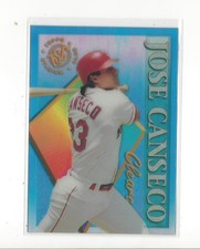 1995 Stadium Club Clear Cut #CC10 Jose Canseco Rangers