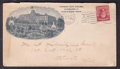 FOREST CITY HOUSE - 1905, CLEVELAND, OHIO - Image 1 of 2