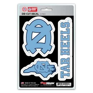 North Carolina Tar Heels Decals - 3 Pack - Picture 1 of 1