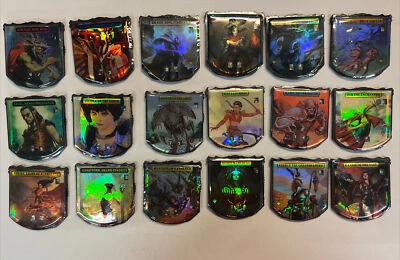 Complete Set of 18 MTG Magic the Gatherin Relic Tokens Legendary Collection NEW - Image 1 of 4