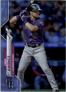 2020 Topps Update Rainbow Foil Baseball Card Pick
