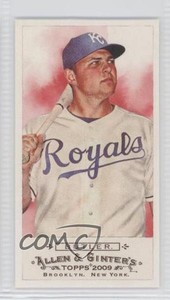 2009 Topps Allen & Ginter's Mini Red Bazooka Back /25 Billy Butler #337