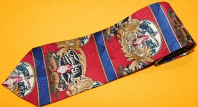 CORBATA EXTRA LARGA CON MOTIVO CAMARÓN MULTICOLOR TABASCO - CORBATAS PARA EL CUELLO - CORBATAS DE DISEÑO. Foto 1 de 4