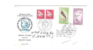 NEW ZEALAND 196 HEALTH FDC MAUNU PMK TO USA TYPED ADDRESS - Picture 1 of 2