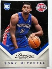 2013-14 Panini Prestige Basketball NBA Detroit Pistons Tony Mitchell RC