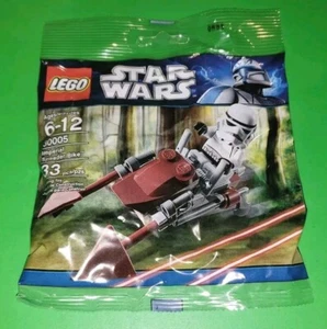 LEGO Star Wars 30005 Imperial Speeder Bike Stormtrooper New Sealed Polybag Set - Picture 1 of 4