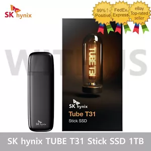 SK hynix TUBE T31 Portable Stick SSD 1TB USB3.2 Gen2 1,000MB/s Type-A_ - Picture 1 of 7