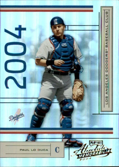 Paul Lo Duca 2004 Playoff Absolute Memorabilia #111 /1349 Los Angeles Dodgers - Image 1 of 2