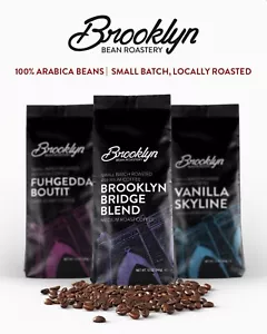 Bolsas de café Brooklyn Beans con sabor molido de 10 oz, paquete de variedad, paquete de 6 - Imagen 1 de 10