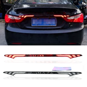 For Hyundai Sonata 2011-2014 Black LED Tailgate Light Brake Turn Signal Light - Picture 1 of 7