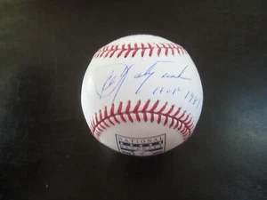 Carl Yastrzemski Autograph Signed HOF Baseball HOF 89 Boston Red Sox - Picture 1 of 2