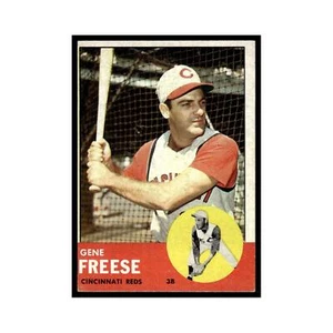 1963 Topps Gene Freese Reds #133 - Picture 1 of 3