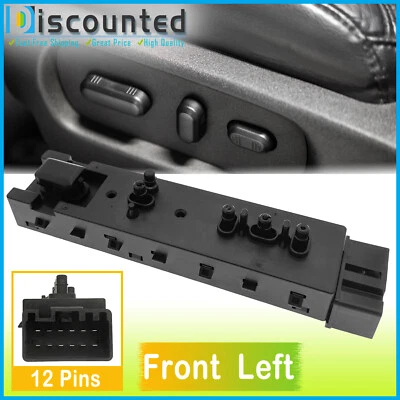 Left Driver Side 10 Way Power Seat Switch for 2015-2021 Ford Transit 150 250 350 - Image 1 of 4