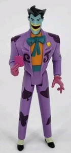 Joker DC Comics Batman Animated Series Action Figure Purple Card Suit 4.5 inches - Picture 1 of 6
