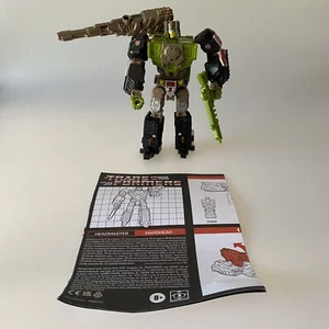 Transformers Retro Hardhead Complete Reissue Walmart Headmaster Deluxe - Picture 1 of 7